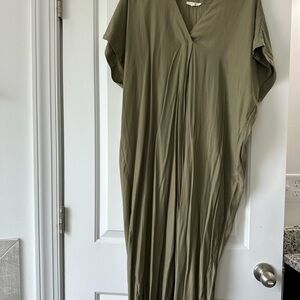 Olive Green Maxi Dress